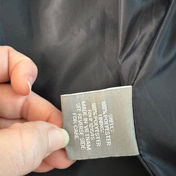 Michael Kors Mens Packable Full Zip Jacket Black XL - Picture 4 of 8